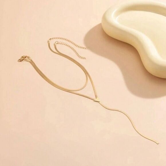 chain chain necklace A784 - Picture 3 of 5